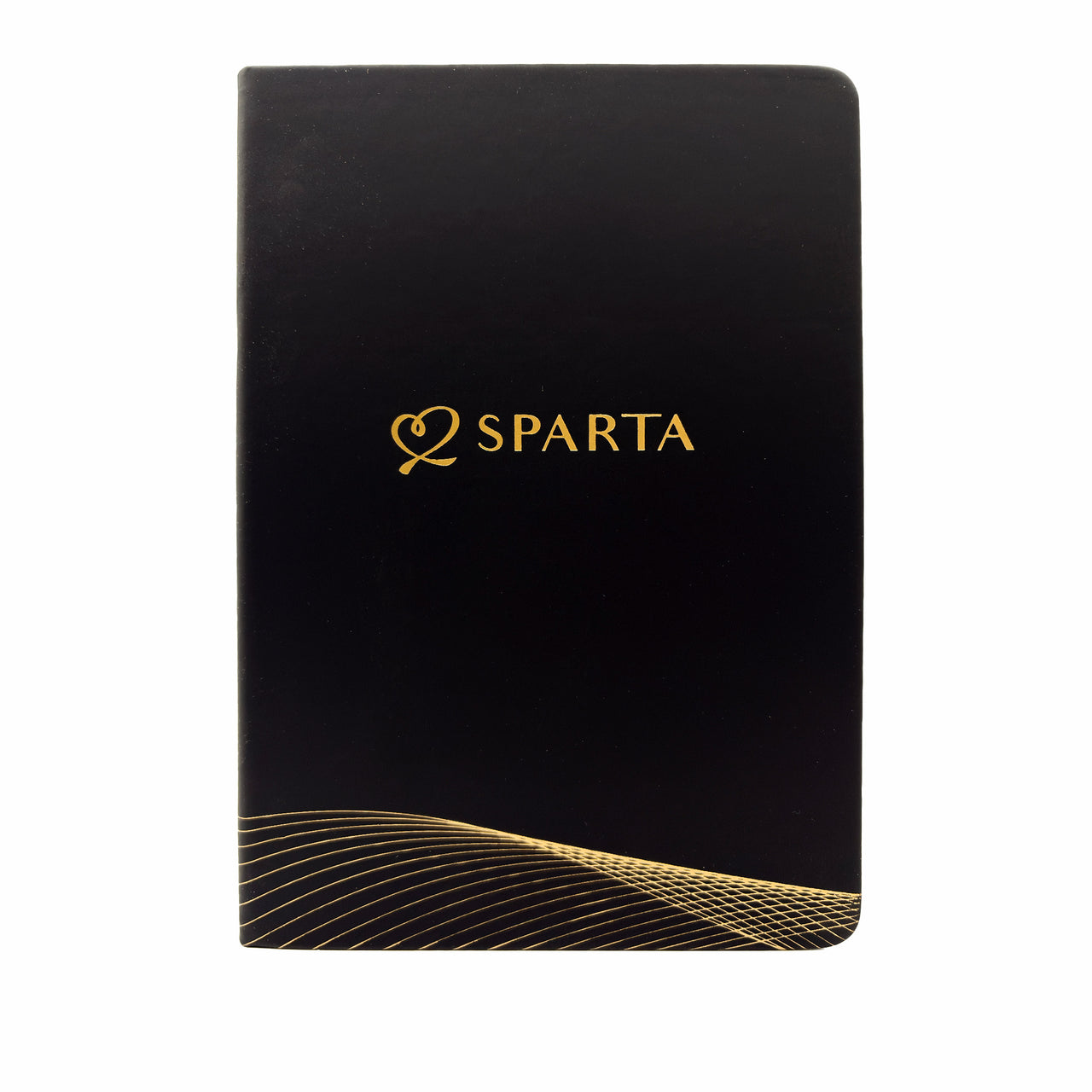 Hardcover Notebook Wavy Line