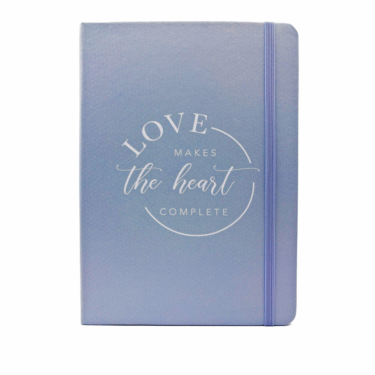Love Makes the Heart Complete Notebook with Band