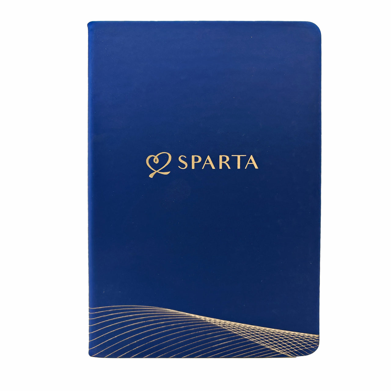 Hardcover Notebook Wavy Line