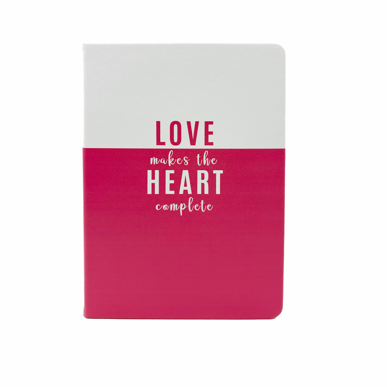 Love Makes the Heart Complete Hardcover Notebooks