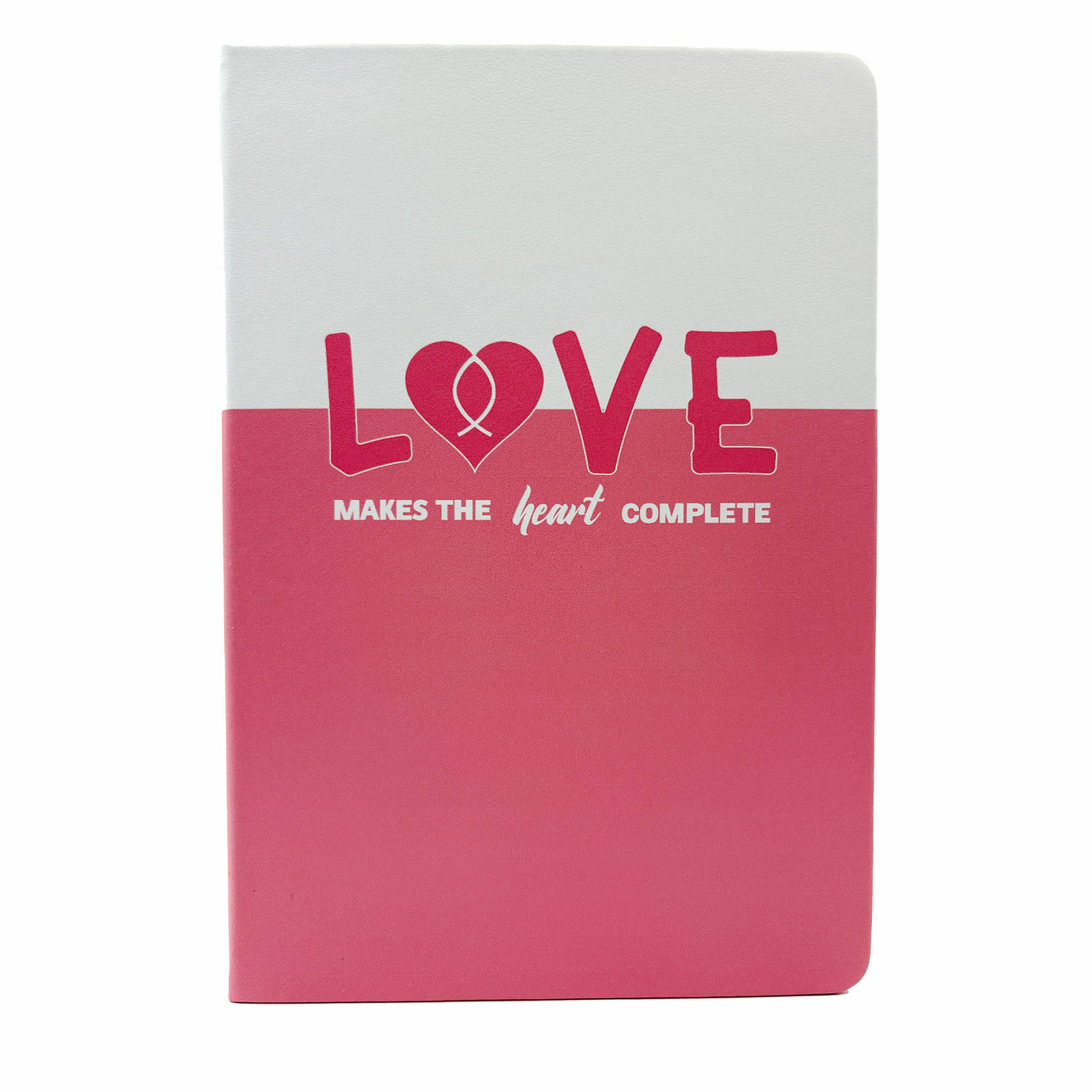 Love Makes the Heart Complete Hardcover Notebooks