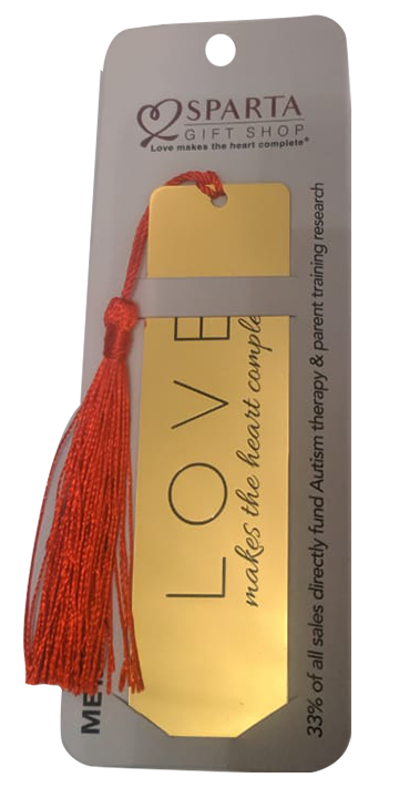 Metal Bookmarks with Tassel