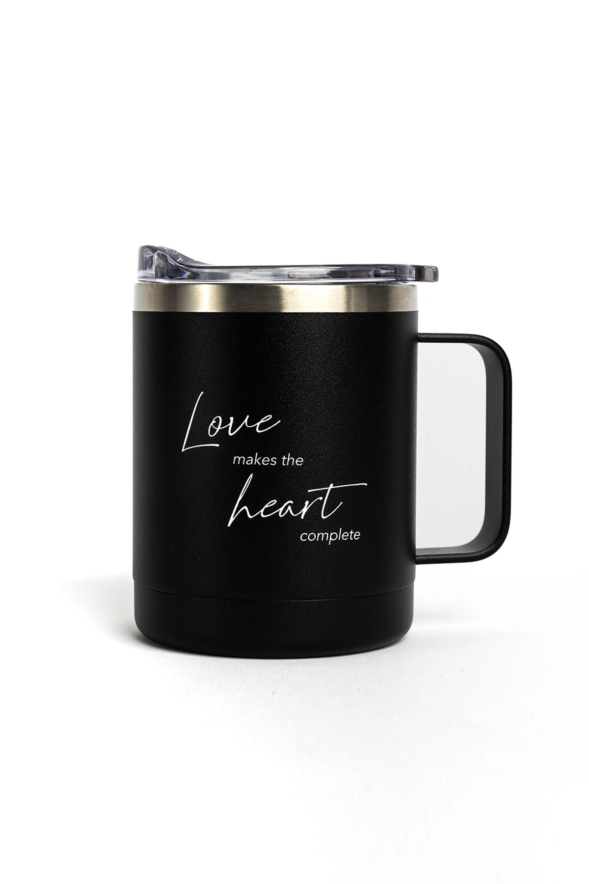 Stainless Steel Coffee Mug Black