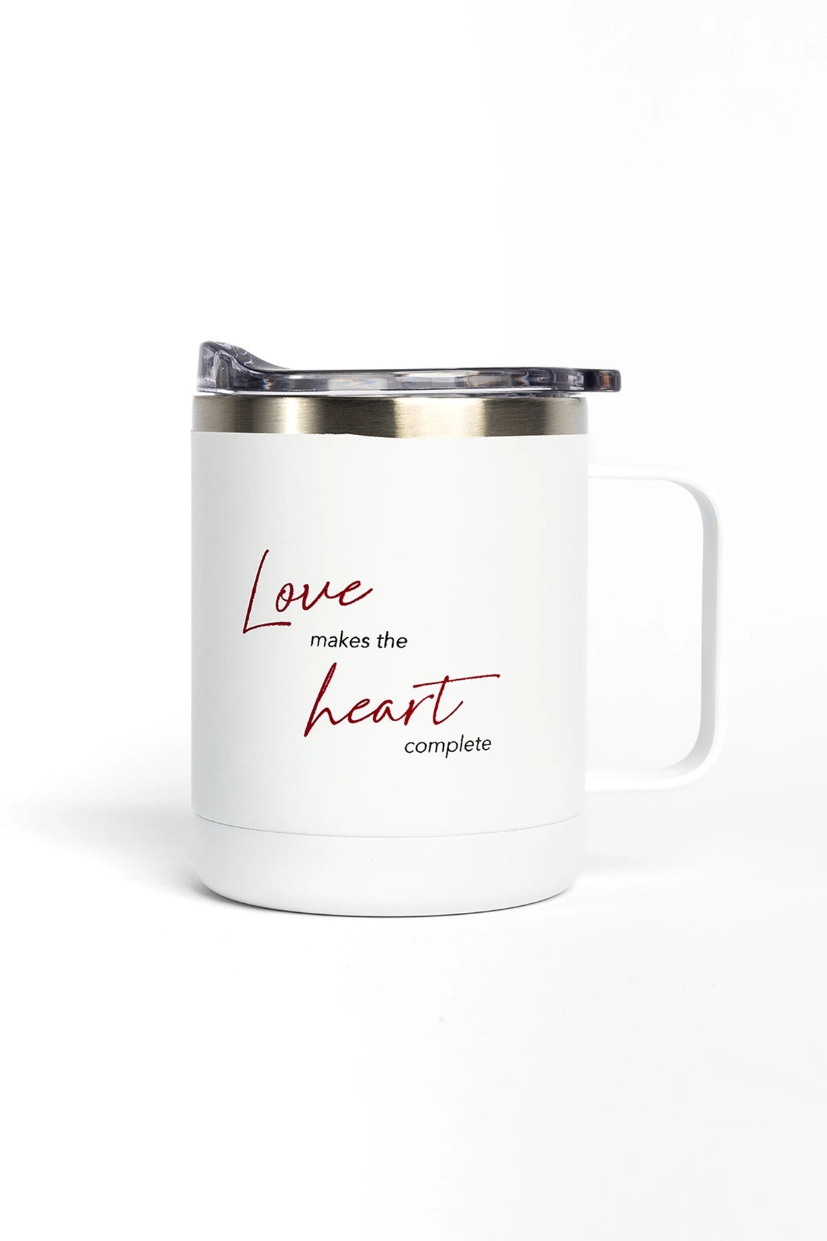 Stainless Steel Coffee Mug White