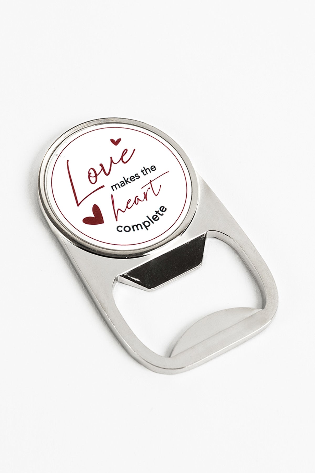 Metal Bottle Opener Fridge Magnet - Epoxy
