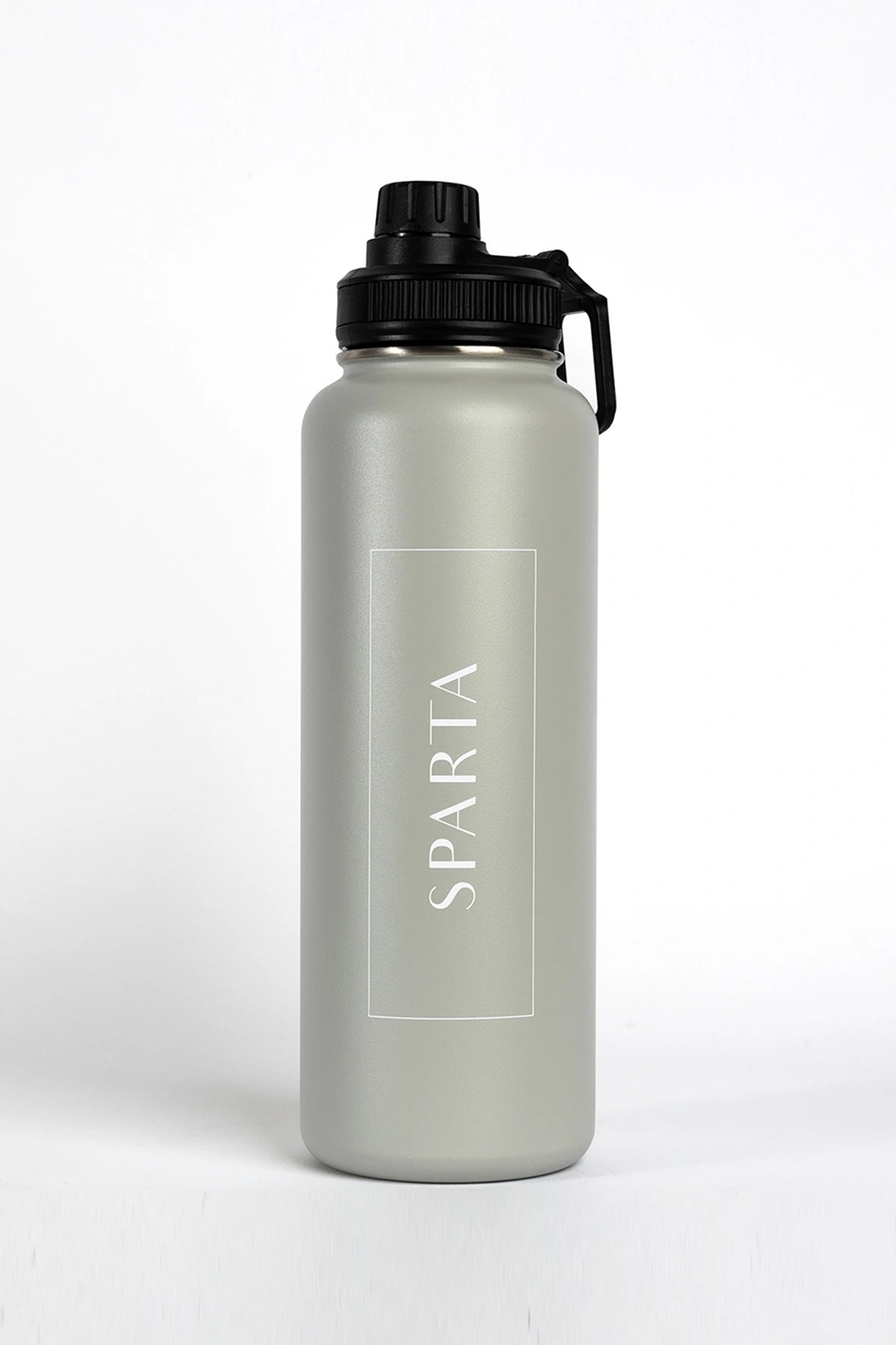 Stainless Steel Water Bottle 40oz Grey SPARTA