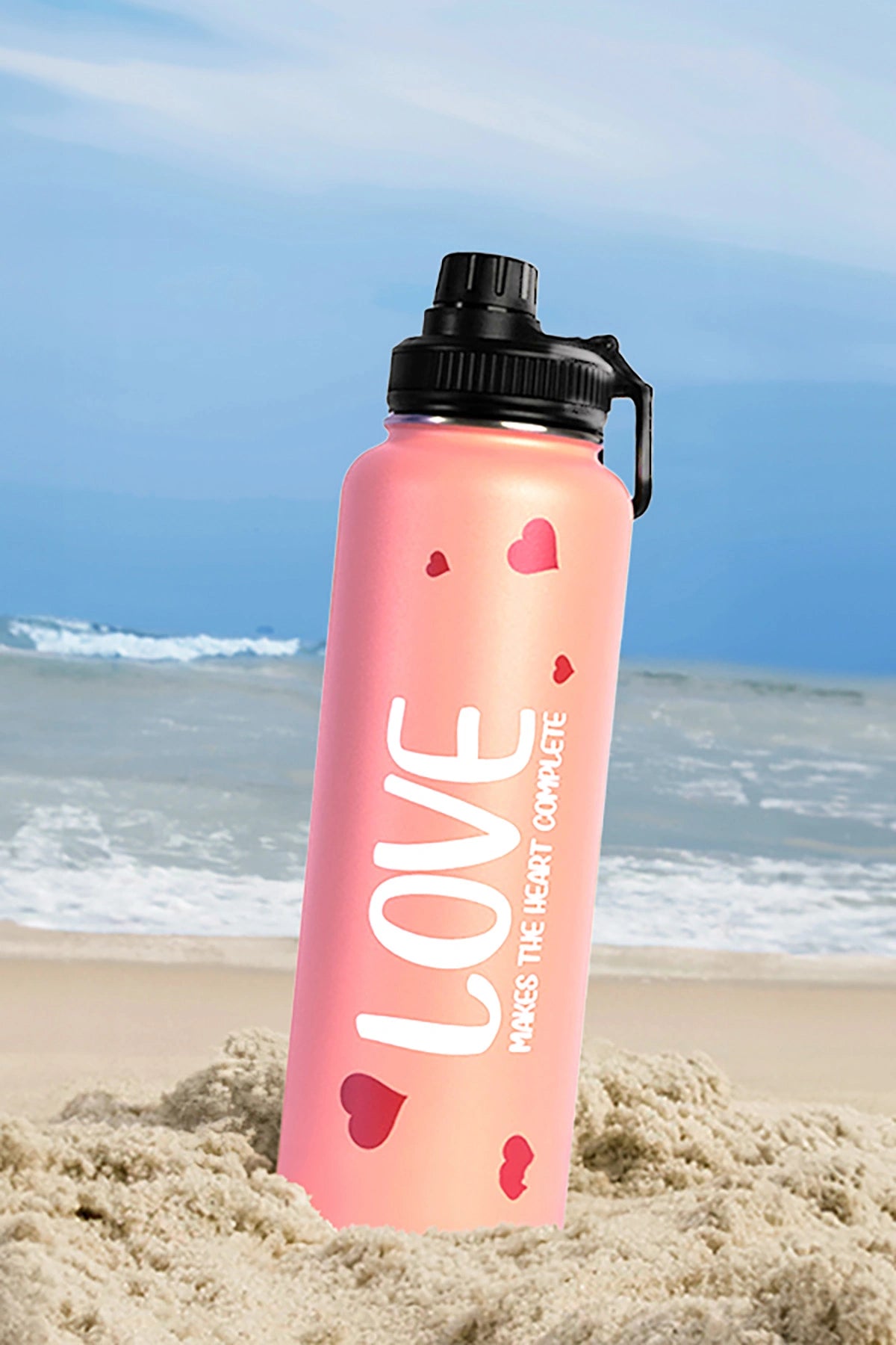 Stainless Steel Water Bottle 40oz Pink