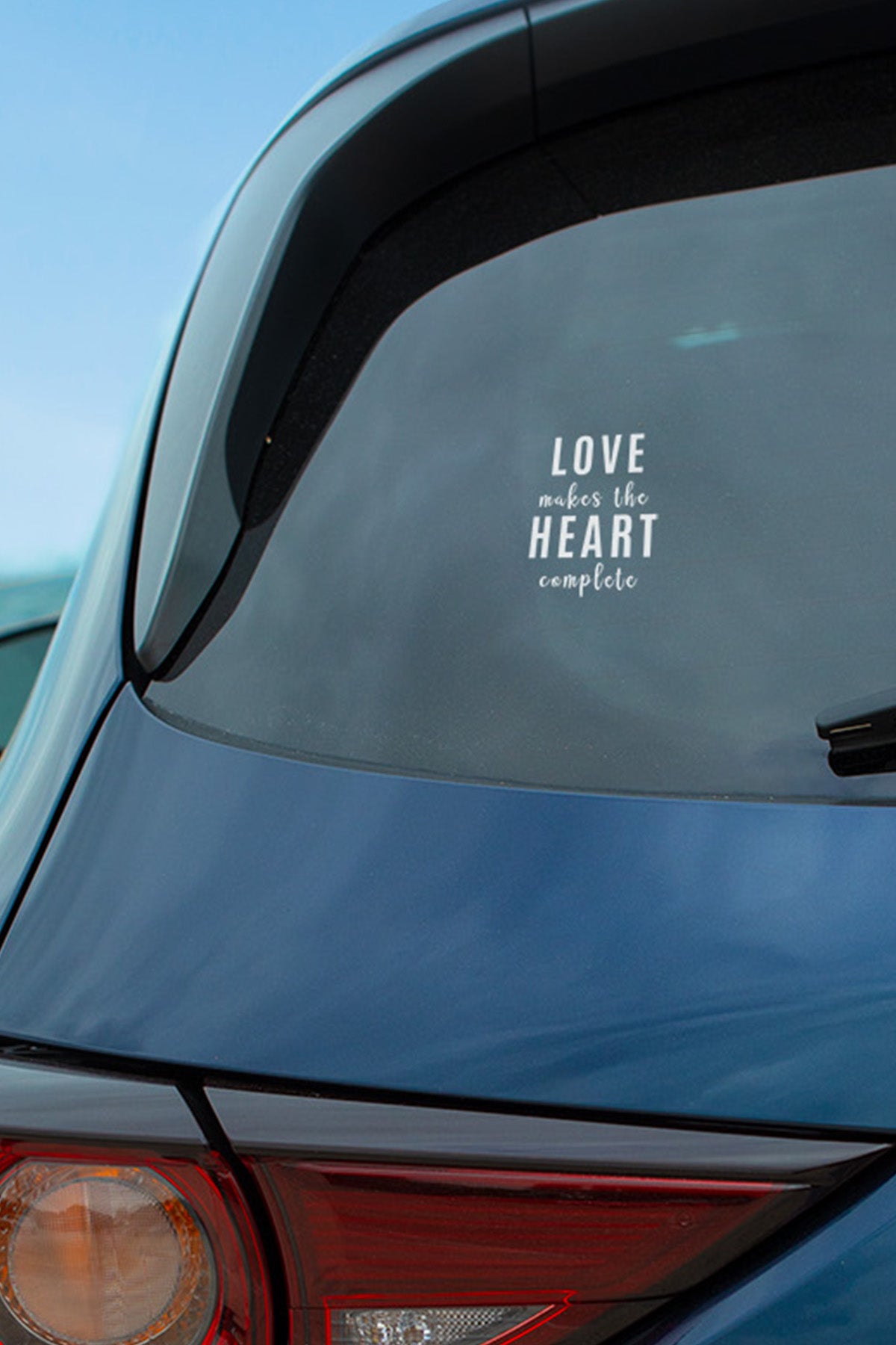 Sparta Love Motto Transfer Sticker