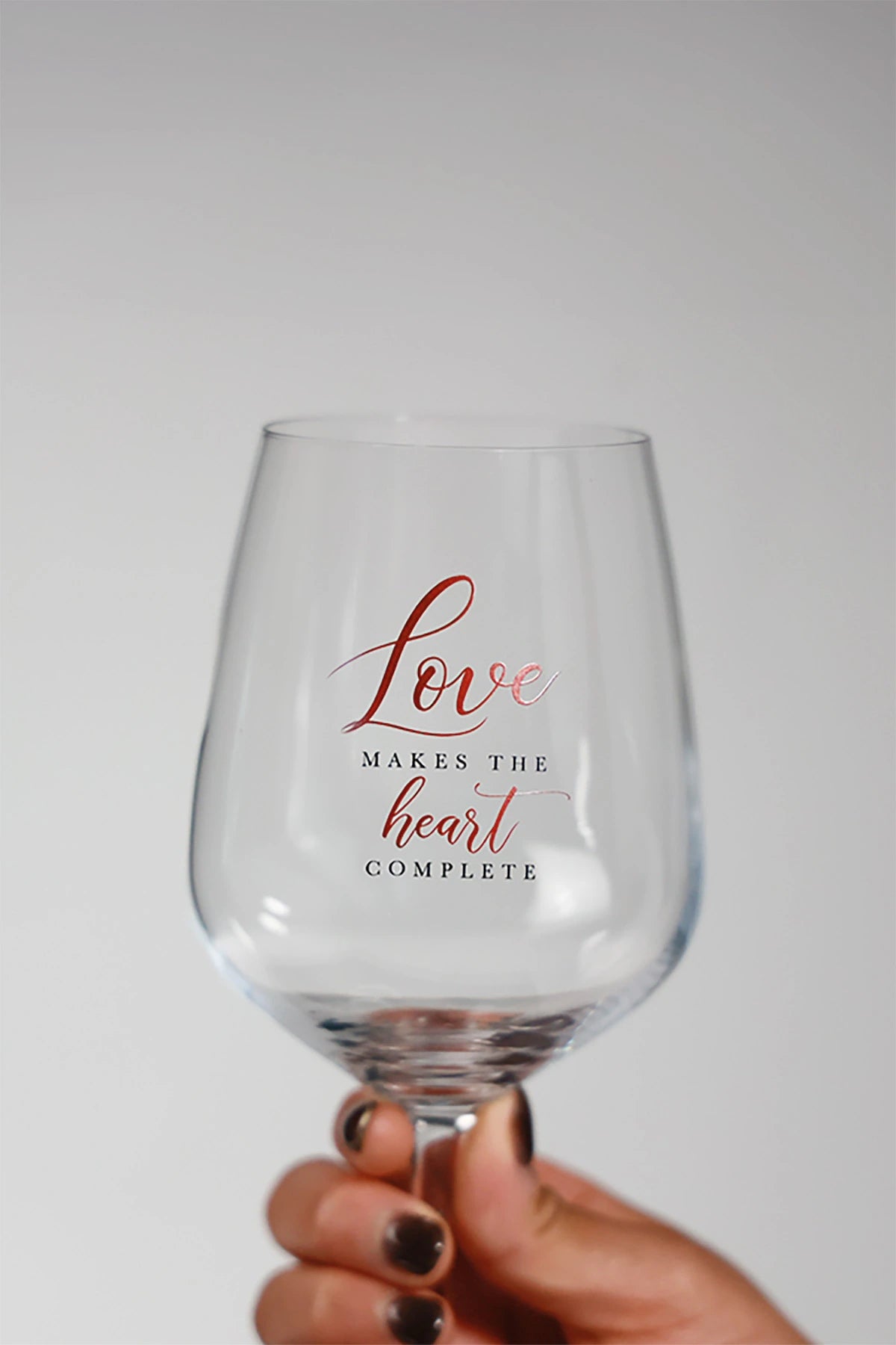 Crystal Wine Glasses Set of 2